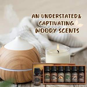 SENHAI 6er Set Ätherischer Öle – Neuer Reiner Stil: Teebaum, Pfefferminze, Lavendel, Orange, Zitrone, Eukalyptus <span class=keywords><strong>Massage</strong></span>öle Sets - Product Image 4