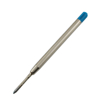 Fournitures de bureau scolaire, recharge de stylo à bille noir 1,0 mm, recharge de stylo à bille gel 424