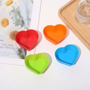 Nonstick Easy Clean Reusable Pastry Muffin Molds <b>Silicone</b> Cupcake Liners <b>Baking</b> Cups - Product Image 3