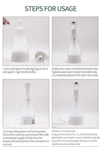 Wopin 500ml portátil tipo C generador de hipoclorito de sodio mata 99.99% gérmenes no tóxicos multiusos productos químicos para el hogar - Product Image 4