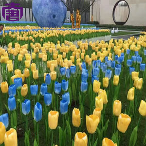 Outdoor/indoor Ip65 Solar Waterproof Tulip <b>Lights</b> With Ground Plug-in For Garden Landscape Lawn Decoration Christmas Yard - Product Image 2