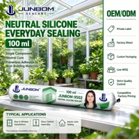JUNBOM 9502 Mastic silicone de construction adhésif sans apprêt pour l'installation de cadres de fenêtres – Vente directe usine OEM ODM