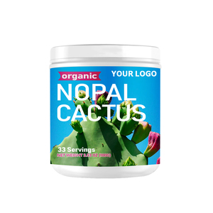 Nopal Cactus Powder Sugar-Free <strong>Fiber</strong> <strong>Supplement</strong> Supports Gut Support Ideal for <strong>Daily</strong> Wellness Support Weight Management OEM ODM - Product Image 2