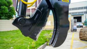 Accesorio para Excavadora XUVOL, Cortador de Árboles de Eucalipto, Pino y Palma, Cuchillo Forestal, Máx. Cizalla Hidráulica para Árboles de 530 mm - Product Image 2