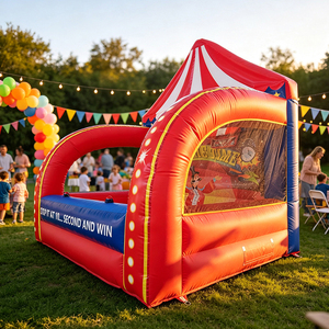 WINSUN Circus Inflatable Stop The Time Game House With <b>Timer</b> For Carnival <b>Outdoor</b> Party Rental Commercial Use - Product Image 2