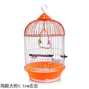 China Ontwerp Groothandel Best Selling Leuke Vogelkooi Ijzeren Liefde Vogelkooi Handel Goedkope Animal Kooien Vogels Papegaaien - Product Image 3