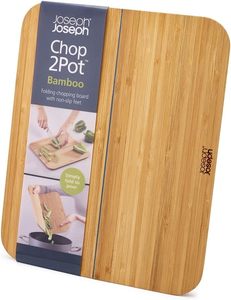 <span class=keywords><strong>Joseph</strong></span> <span class=keywords><strong>Joseph</strong></span> 60112 Chop 2 nồi có thể gập lại Thớt tre nhà bếp chuẩn bị với chân chống trượt Silicone - Product Image 5