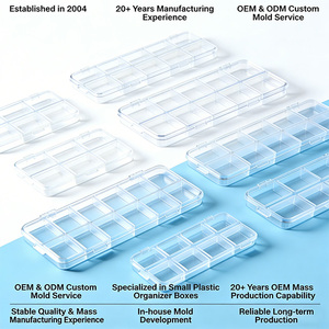 Contenitore Rettangolare in Plastica PS Trasparente Ecologico FANG YUAN Modello 2291 |   Contenitore da 0-1L per Bomboniere Cosmetiche, Regali e Caramelle - Product Image 4