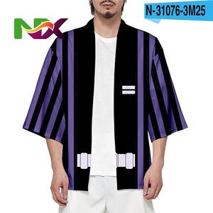 45 Estilos <span class=keywords><strong>de</strong></span> <span class=keywords><strong>Camisas</strong></span> Haori Japonesas <span class=keywords><strong>de</strong></span> Demon Slayer <span class=keywords><strong>Kimetsu</strong></span> <span class=keywords><strong>No</strong></span> <span class=keywords><strong>Yaiba</strong></span> Kamado, Kimono, Capa, Accesorio <span class=keywords><strong>de</strong></span> Cómic, Disfraces <span class=keywords><strong>de</strong></span> Anime, Camiseta para Hombre - Product Image 6