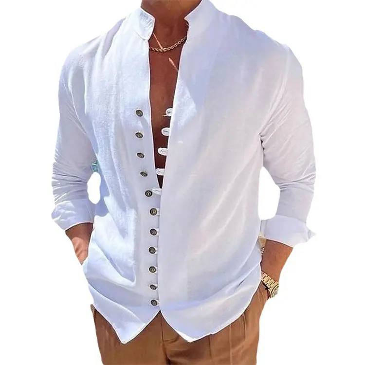 Seduta morbida e pulita perfetta camicia da uomo di lusso classica