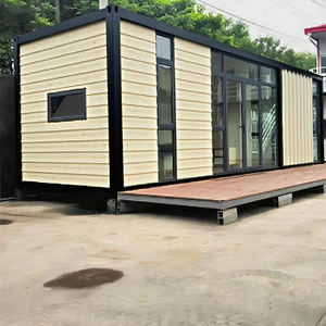 Mini Maison Conteneur en Bois de Luxe | Maison Préfabriquée Moderne Transportable en Bois | Petite Cabine Mobile pour Complexe Hôtelier, <span class=keywords><strong>Location</strong></span>, Bureau de <span class=keywords><strong>Jardin</strong></span> - Product Image 3