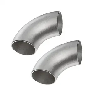 Factory suppliers 304 elbow stainless steel 90 degree elbow pipe fittings elbow