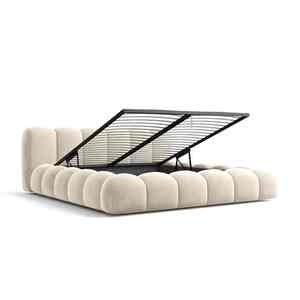 Luxury Queen Bed Italian Luxury Bedroom Furniture Latest Designs king Size <b>Frame</b> Modern Up-holstered Beds - Product Image 4
