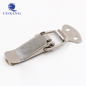 Pinces de verrouillage en métal et fer Serrure de tiroir Ressort à bascule Loquet Boîte à outils Attrape les moraillons Clips Boucle de verrouillage pour étui rigide - Product Image 5