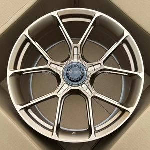 Rines Forjados para Porsche 911 992 Carrera S 997 997.1 <span class=keywords><strong>GT3</strong></span> <span class=keywords><strong>RS</strong></span>, Rines de Aleación de 18 19 20 21 Pulgadas con Bloqueo Central para Autos de Carreras - Product Image 3