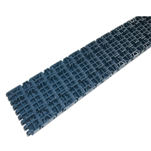 Chaîne à rouleaux modulaire à dessus plat avec goujons pour l'industrie alimentaire (T-2000) en POM blanc - Product Image 2