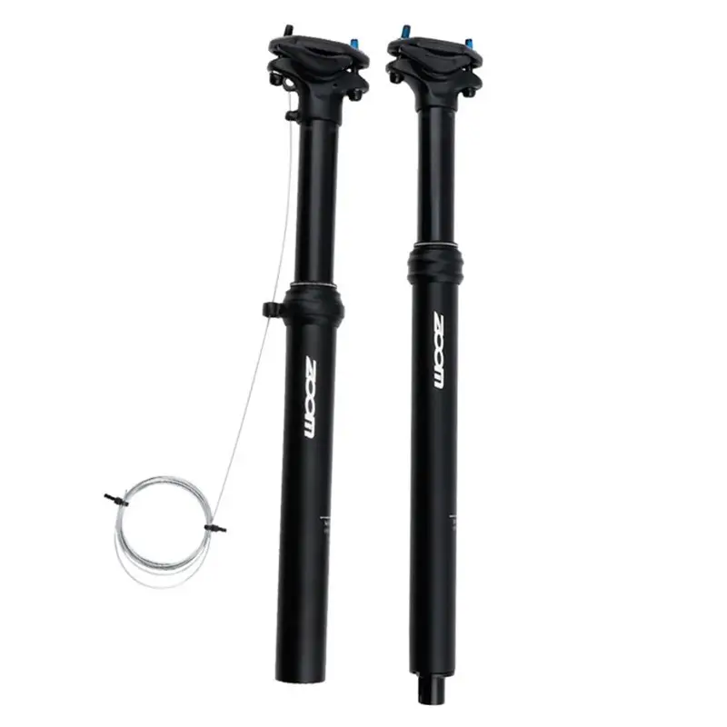 Bisiklet Seatpost ZOOM bisiklet koltuğu post hidrolik yükseklik ayarı 30.9 31.6mm damlalıklı alüminyum alaşım