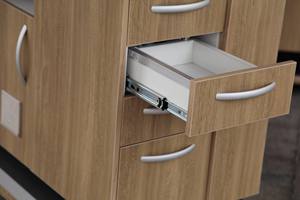 Lemari Dental 12 jam, lemari dental untuk ruang perawatan klinik baru dokter gigi dengan wastafel dan meja kabinet gigi belakang - Product Image 4