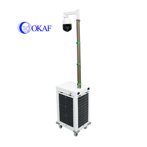 Giải pháp giám sát tạm thời bãi đậu xe giám sát 4g Ai máy ảnh không thấm nước mini tủ an ninh di động - Product Image 1