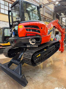 For Used KX165-5 KX163 Red Crawler Excavator 6.5 Tons Engine & Motor KYB Components 34.1KW Power for <b>Foundation</b> Digging - Product Image 4