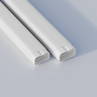 Tuyau flexible universel en PE pour climatiseur split, conduit décoratif