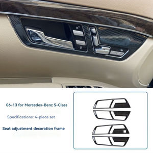Per <span class=keywords><strong>Mercedes</strong></span>-Benz <span class=keywords><strong>classe</strong></span> S W221 S300 350 450 modificato pannello di regolazione della maniglia della porta striscia decorativa - Product Image 4