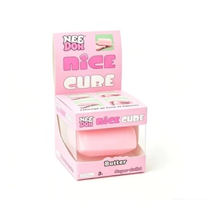 Cute Butter Cube Squeeze <b>Toy</b> Soft Sensory Stress Reliever Novelty <b>Desk</b> <b>Toy</b> for Teens Kids and Adults - Product Image 3