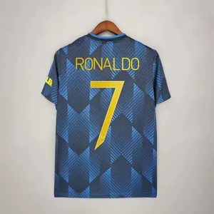 2021 2022 utd足球球衣罗纳尔多足球衫游戏上衣泰式优质制服