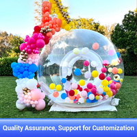 Dôme transparent pour fête d'enfants, tente de jardin, tente à bulles, maison à bulles gonflable