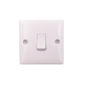 High Quality UK Standard Grounding 1 Gang 1 Way Switch For Home