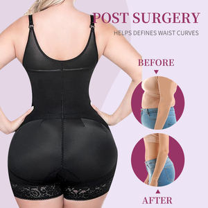 <span class=keywords><strong>Faja</strong></span> reductora de cintura posparto <span class=keywords><strong>colombiana</strong></span> BBL, fajas reductoras de alta compresión, ropa moldeadora transpirable en rojo - Product Image 5