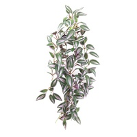 Plante suspendue artificielle Zebrina, différentes tailles, plante suspendue Zebrina artificielle