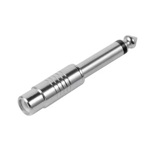 Adaptador de Audio Mono de 6,35mm, enchufe macho de 6,5 MM de 1/4 "a conector hembra <span class=keywords><strong>RCA</strong></span>, conector adaptador Mono de Audio - Product Image 4