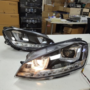 Phare led pour VOLKSWAGEN, adapté à la Golf 7, yeux d'ange, 2013-2014, <span class=keywords><strong>TLZ</strong></span> V1 - Product Image 2