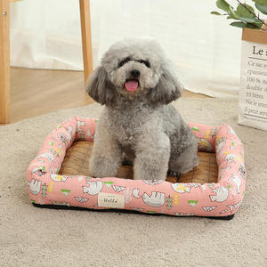 Dog Cooling Mat Breathable Summer <b>Pet</b> Ice Pad Dog Sleeping Bed for Dogs Cat Rattan Mattress <b>Pet</b> <b>Sofa</b> Kennel <b>Pet</b> Supplies - Product Image 1
