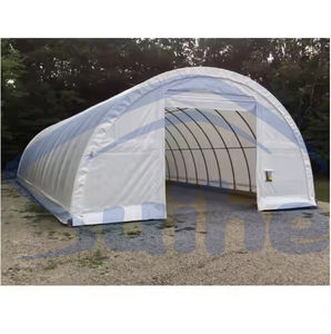 S306515R Auvent de stockage extérieur déplacé facile à étirer coulissant pousser et tirer grande tente pliante avec couvercle à 4 côtés - Product Image 2