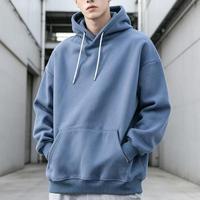 Sweat-shirt LOGO en coton et polyester, coupe ample, personnalisable, sweats à capuche pour hommes, sweats à capuche en gros, unisexe