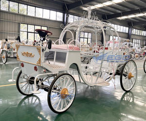 Лошадиная коляска Золушка для продажи, специальный транспорт, фэнтези, коляска с тыквой, электрическая коляска для продажи - Product Image 3