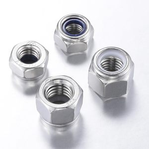 Hochwertiger Edelstahl Din985 Hexagonel <span class=keywords><strong>Dylon</strong></span> Insert Konter mutter - Product Image 4