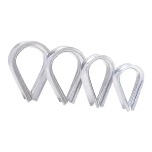 Surface Polished Stainless Steel Wire Rope Thimble Price