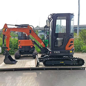 YUANXING penggali Mini, 1.5 Ton 2 Ton 2.5 Ton 3.5 Ton 4 Ton 5 Ton 6.5 Ton Crawler kecil ruang pertanian Backhoe - Product Image 6