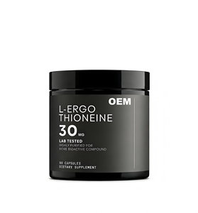 Capsules de L-ergothionéine OEM ODM certifiées GMP Halal 30 mg 90 unités Complément alimentaire - Product Image 1