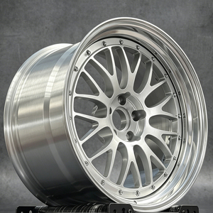 2-pcs LM Chrome Custom Forged Wheels 18-24 Inch 5x112 5x120 5x130 Rim for Benz <strong>BMW</strong> M3 M4 M5 M6 <strong>M7</strong> G80 G82 Model Y Carrera S 991 - Product Image 4