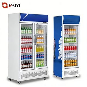 Armoire à boissons à refroidissement par air à température unique Réfrigérateur vertical Réfrigérateur à boissons à bière pour boissons énergisantes Bar à utiliser du <span class=keywords><strong>verre</strong></span> - Product Image 1