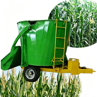 Mélangeur vertical TMR monté sur tracteur pour l'alimentation et le mélange d'ensilage des bovins en élevage – Offre Spéciale