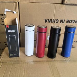 Custom Logo Smart Drinkware Thermos Bottle with <b>Tea</b> <b>Infuser</b> Stainless Steel Smart Digital LED Display Temperature Water Bottle - Product Image 5