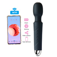 Erwachsenen-Vibrator Sexspielzeug für Frauen Weiblicher Massage-Vibrator Mit Kamera HD Sextoys Zauberstab Professioneller Kabelloser WIFI-Vibrator