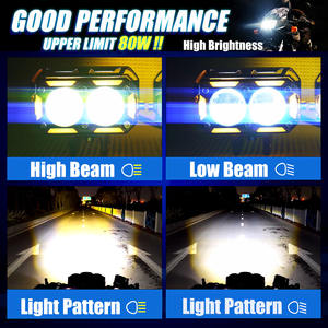 MOTOLED <span class=keywords><strong>Mini</strong></span> feux auxiliaires de conduite pour <span class=keywords><strong>moto</strong></span> AC DC 60w 70w 80w 100w 200w pour <span class=keywords><strong>Yamaha</strong></span> aerox 155 led pièces accessoires - Product Image 6