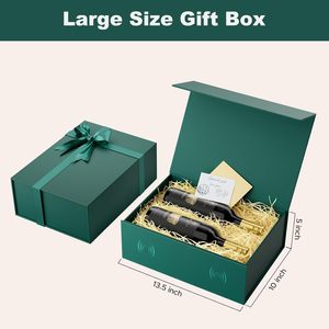 Customized <b>Magnetic</b> Cardboard Gift Box Eva Insert Holder Perfume Bottle Packaging Recycled <b>Materials</b> Customized Shape Size - Product Image 2