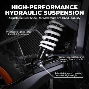 <span class=keywords><strong>Moto</strong></span> Elettrica da Corsa Fuoristrada M5, 48V 50KM/H, Alta Velocità, Motore Centrale 1000W, Telaio in Acciaio Resistente - Product Image 5